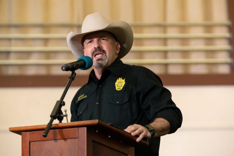 Sheriff Salazar says he’s ‘fine’ after T-boning another car