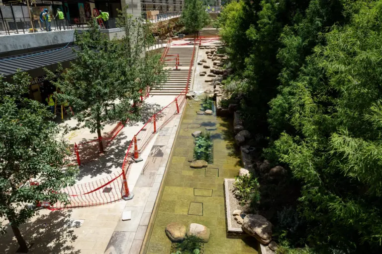 A remodeled paseo from Alamo Plaza to the San Antonio River Walk is now open